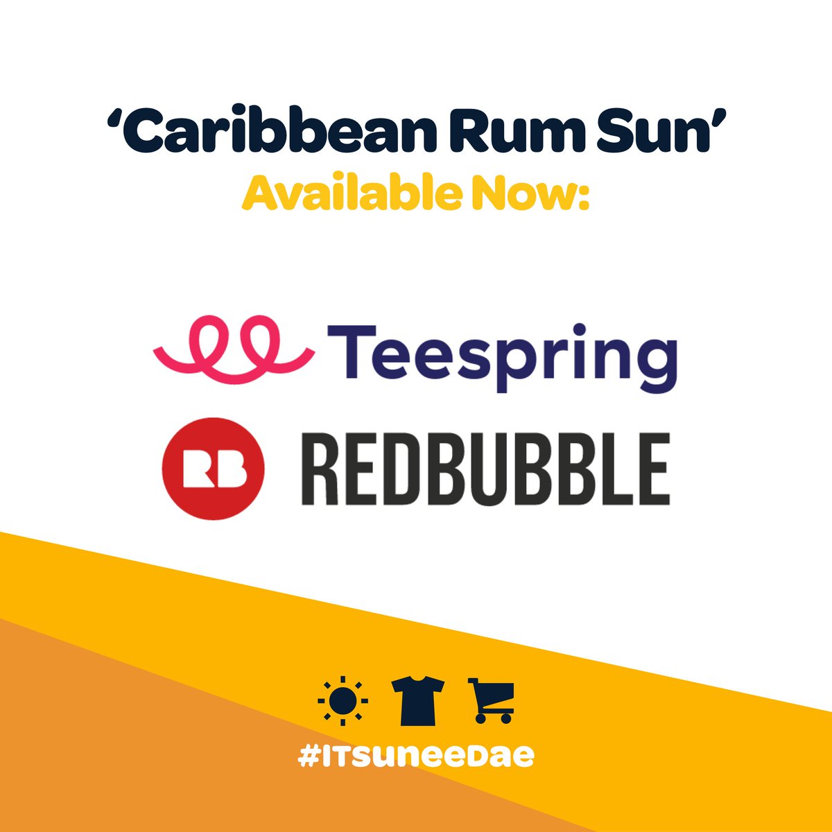 itsuneedae's tweet photo. 'Caribbean Rum Sun' Available Now:
@redbubble 
@teespring 
#LinkInBio

T-shirt-Sweater-Hoodie-Mug-Bag-ThrowPillow-Phonecase
#shipsinternationally
☀️ 👕 🛒 https://t.co/JAlmNhusMa