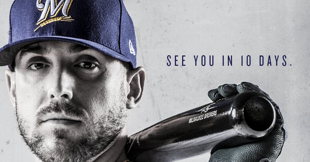Brewers's tweet photo. Prepare yourself. #SeeUApril2 https://t.co/Owra303JM1