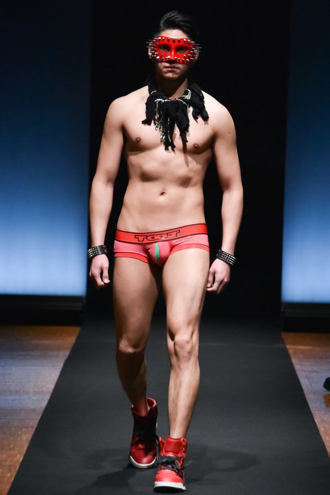 Asian male underwear fashion