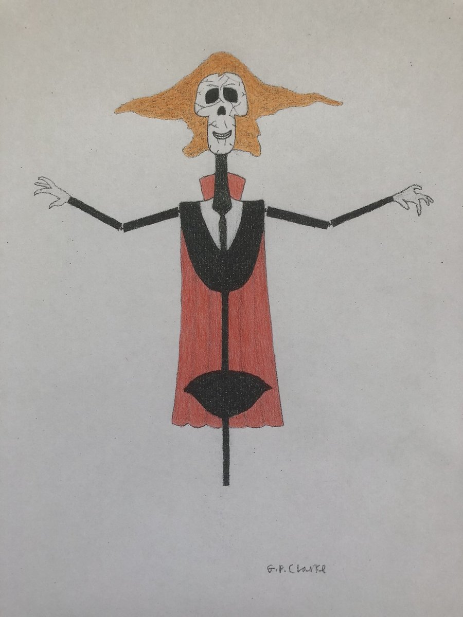 GProIllustrator's tweet image. ‘Ringmaster’ - rod puppet (friendly version) 😊