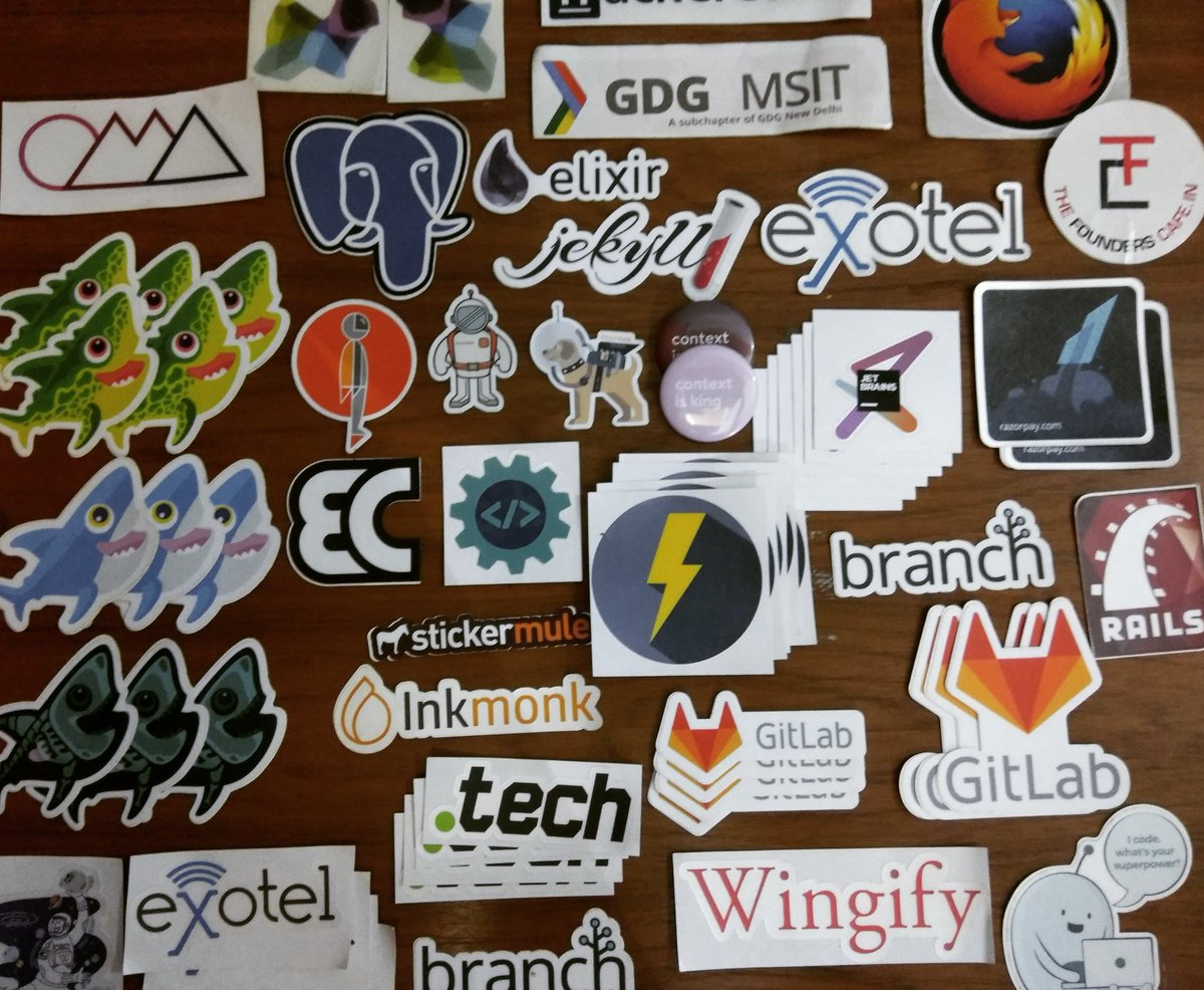 thehacksociety's tweet photo. We know hackathons are all about learning new stuff and implementing the newest of concepts in a jiffy, but these serve as motivation too, right?
#hackathonsthatinspire #hacktheworld #hackathons #HackSociety #hackers #hacked #stickers #motivation #swag #goodies https://t.co/CfCdSpXTfM