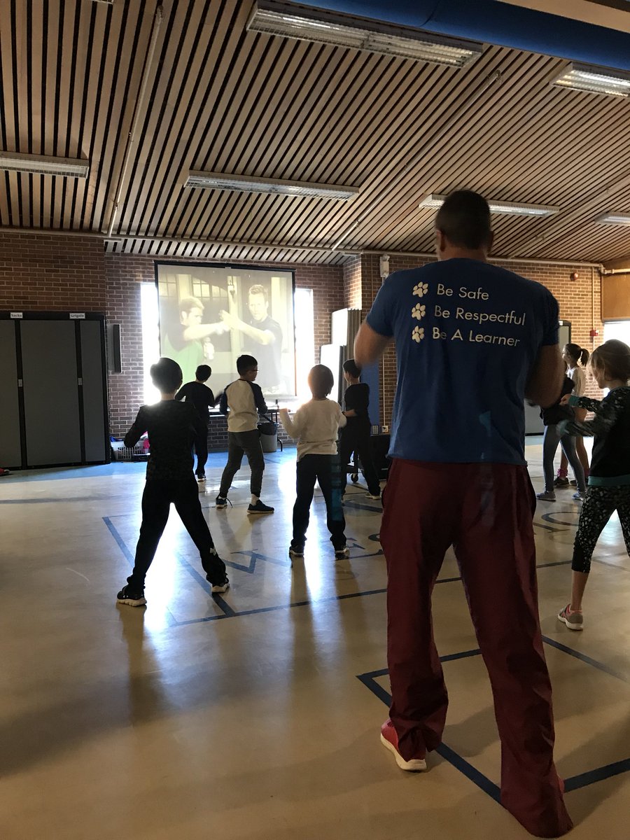 Even the teachers joined us for boot camp day at Club Westmoor!