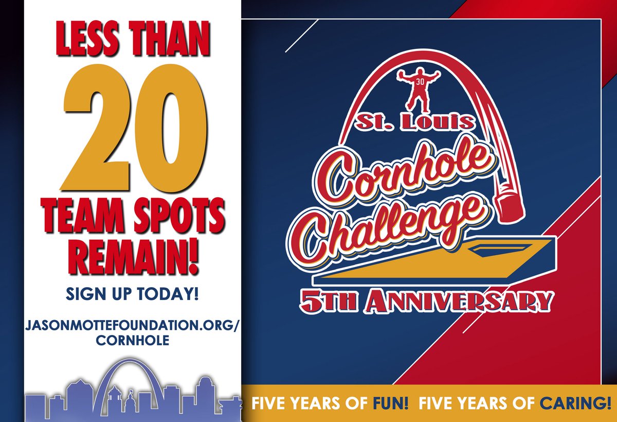 JMotte30's tweet photo. Don’t be miss out on being a part of the 5th Annual @MotteFoundation @KoltenWong Cornhole Challenge! https://t.co/udqUwhbz1g https://t.co/EQltvkJs4j