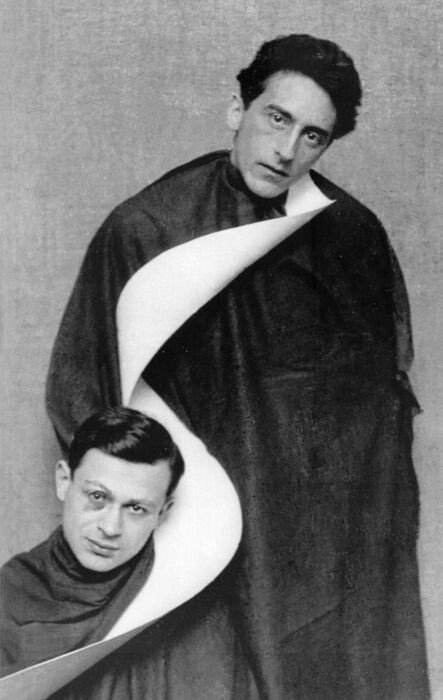 #JeanCocteau & #TristanTzara
by #ManRay