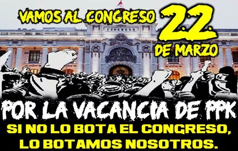 SIalaVACANCIA's tweet photo. El pueblo peruano exige su renuncia inmediata,estamos sufriendo una crisis política a causa de la ambición de una persona que nos prometió un cambio , la erradicación de la corrupción, pero se le cayó la careta , no toleraremos más las mentiras nosotros nos hacemos sentir. https://t.co/eaMxskD5HZ