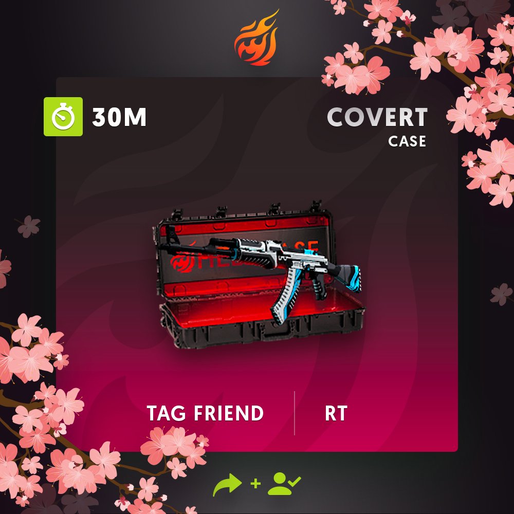 hellcase's tweet photo. 🔥Get daily money https://t.co/rSkv0LsJxK   
🔥Follow us + RT
🔥Tag your friend
💰The prize is Covert Case by 7$!
⏳A winner in 30M! https://t.co/6UJqth85MI