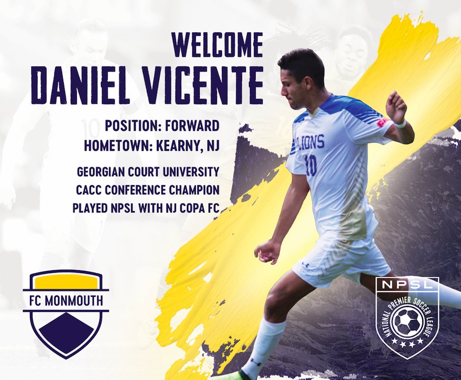 🚨❄️ Player announcement! Welcome @Dvicente7_10 from <a href="/menssoccerGCU/">GCU Men's Soccer</a> and soccer hot bed Kearny, NJ. CACC Conference Champion and New Jersey Youth Champion with @KearnyUnited before gaining experience in our <a href="/NPSLSoccer/">National Premier Soccer League (NPSL)</a> league already last year.