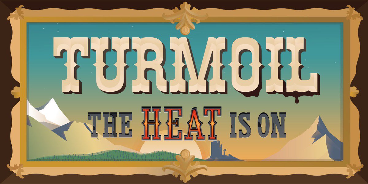 Gamious's tweet image. Turmoil DLC 'The Heat Is On' is now available on Steam! store.steampowered.com/app/804760/Tur…