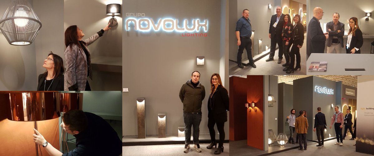 GrupoNovolux's tweet photo. Hasta el viernes 18 el equipo de @GrupoNovolux presenta los nuevos diseños de #luminarias en #Lightandbuilding2018 ¡Acércate a nuestro Stand en el HALL 5.1, STAND 25 y consulta las novedades en #iluminación que hemos desarrollado para este año! https://t.co/9FNxkLMW9w