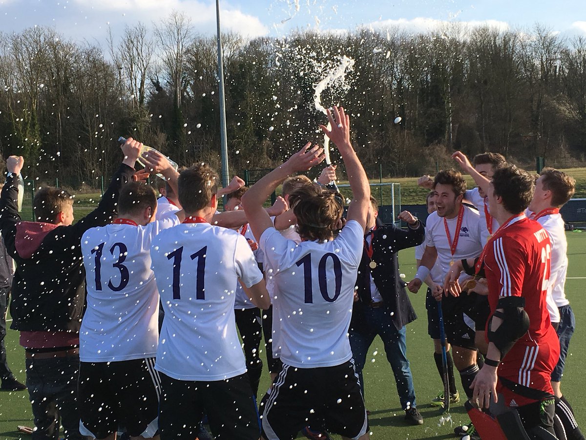 @sportbrighton win the <a href="/BUCSsport/">BUCS</a> South Eastern Men’s Hockey Conference Cup Final with a 4-2 victory against @UniKentSports