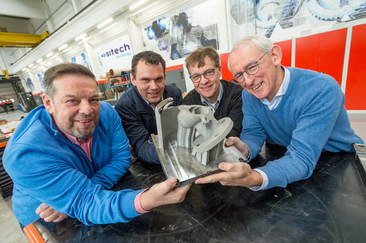 Sitech's tweet photo. With 3D printing, we can reduce delivery time, storage costs and unscheduled downtime to maximize plant performance. Read our tech update: https://t.co/YYOsTK8VSN https://t.co/FjmhBSovus