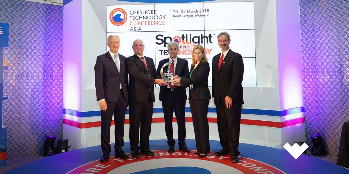 WeatherfordCorp's tweet photo. Two of our leading technologies, the HeatWave Extreme service and the WFX0 openhole gravel-pack system, were honored at today’s #OTCAsia2018 Spotlight Awards. #wftknowstech https://t.co/Uo0nJGtg3p https://t.co/xbCohpgIh8
