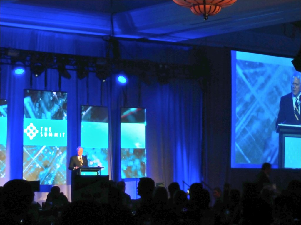 AlyintheATL's tweet photo. #ATL is now #SiliconPeach, says @GovernorDeal, talking tech today at #TAGSummit. #TAGSummit2018 @TAGthink https://t.co/ZKeTLb6rQ2