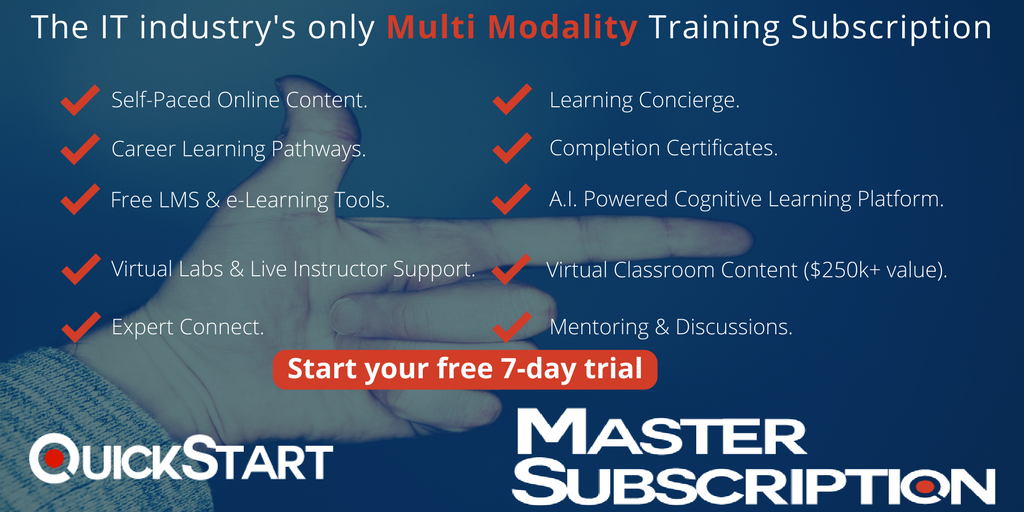 QuickStartIntel's tweet photo. (https://t.co/NBdCTun2VP) Turn training into a High Impact & Personalized Learning Experience with @QuickStartIntel.
#virtualinstructor #virtualclass #ondemand #online #AppDev #DevOps #BigData #DataScience #InfoSec #CloudComputing #Mentoring #Wednesdaywisdom #virtual #cloud https://t.co/FoJn73x3nP