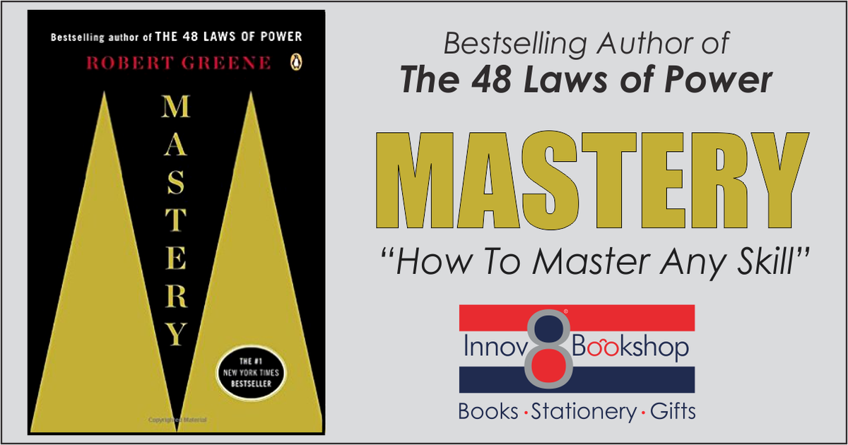 From the Author of The 48 Laws of Power, Robert Greene. Mastery follows the same nerve of great and insightful ideas for winning in life.
