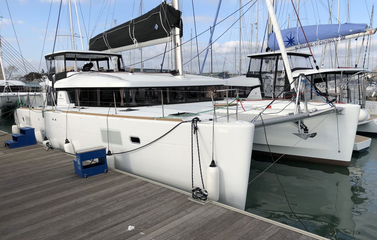 mgmboats's tweet image. We are commissioning a brand new Lagoon 450 S in France this week. Handover to the owner booked for tomorrow and the boat will be making passage to Dublin after the weekend. For more info on the 450 S ... tinyurl.com/y6v2ylk6 @Lagooncats #lagoon450