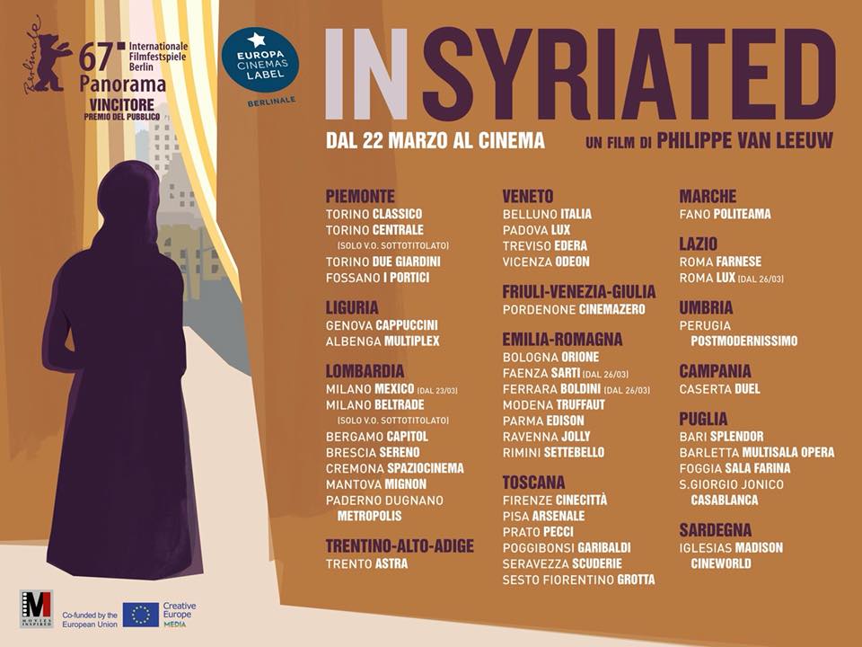 da Domani, 22 Marzo in questi #cinema
#insyriated di @philippevanleeuw  
un'esclusiva <a href="/moviesinspired/">moviesinspired</a>