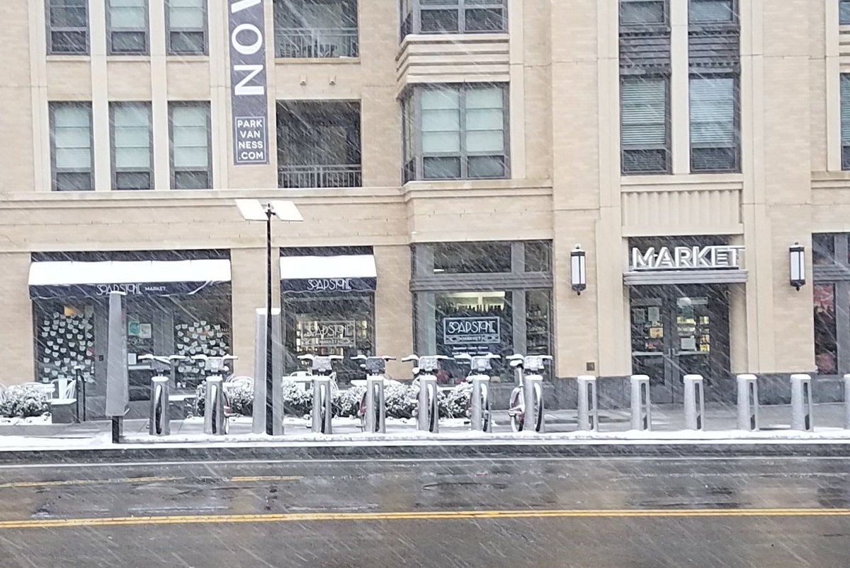The weather is 'snow problem for <a href="/SoapstoneMarket/">Soapstone Market</a>. It's open too!