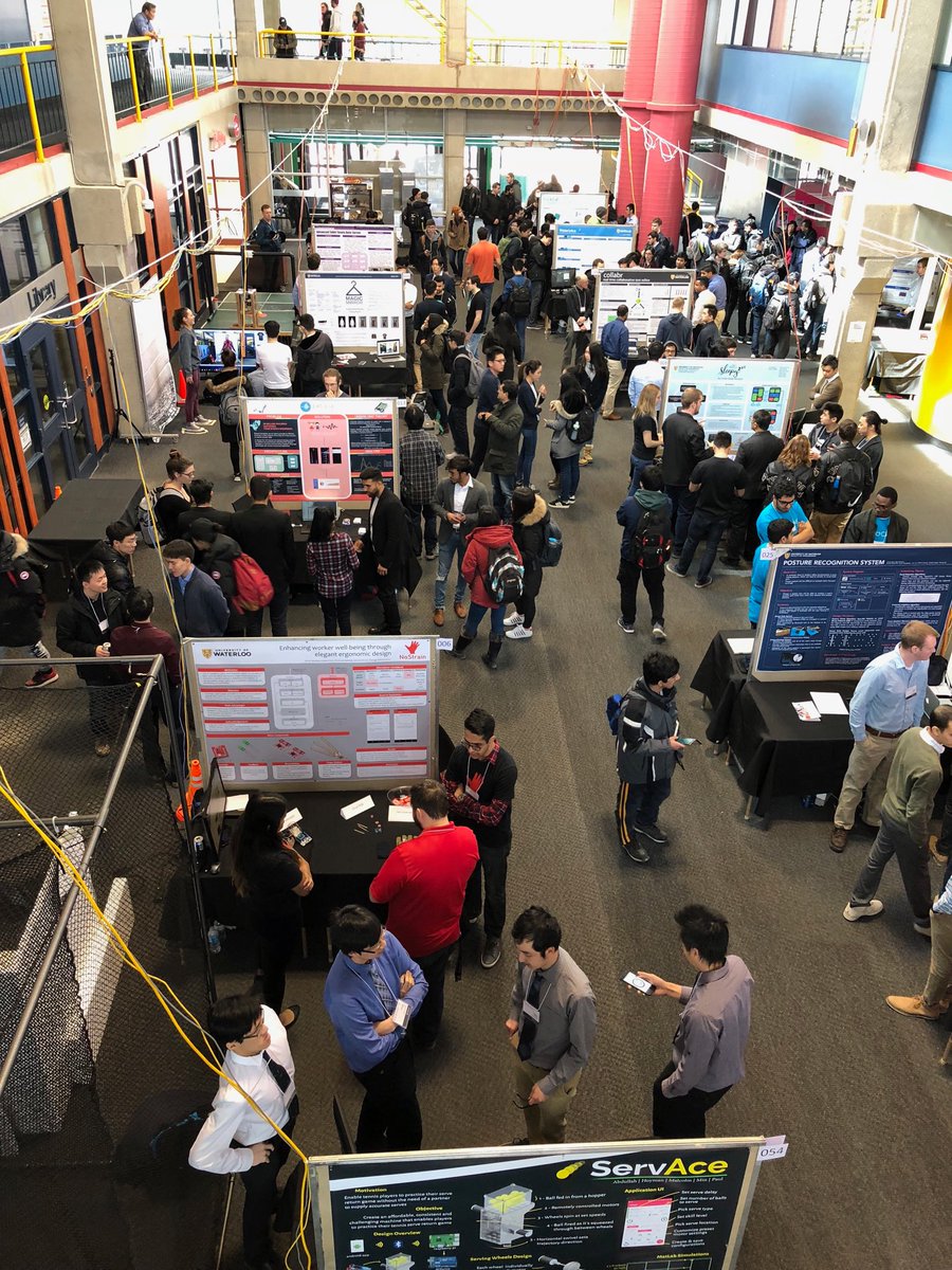 wdbishop94's tweet photo. The 2018 ECE Capstone Design Symposium is underway. Don’t miss checking out all of the great projects this year. #FYDP #UWCapstone https://t.co/oakjuDKplj