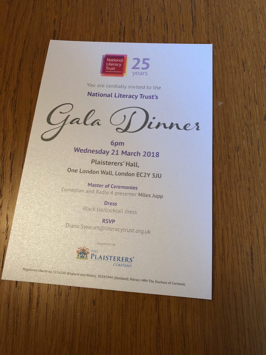 SangeetaWaldron's tweet photo. Very excited to be going to the @Literacy_Trust #galadinner tonight with the lovely @lidpublishing crew @Niki mullin @martincyan https://t.co/L7au8CztlP