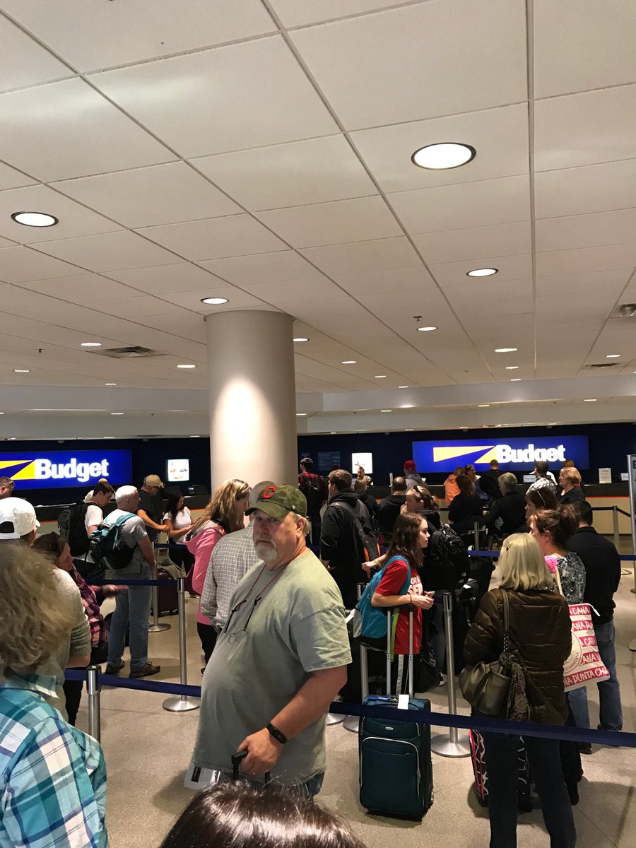 <a href="/budget/">Budget Car Rental</a>. Seriously over an hour wait in Phoenix.  Not cool!  No lines at Hertz , National, Enterprise, etc..