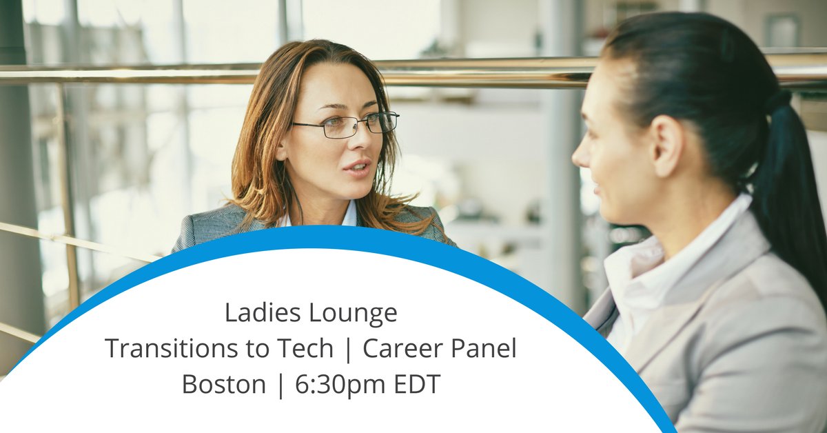 Mendix's tweet photo. Join Amanda McDermott from @tidelift, @PMinHeels from @zmags, Jessica Cornman-Homonoff from @GA_boston &amp; our very own @tara9033 from #Mendix at this month's Ladies Lounge! Discover what you need to transition to a tech career! Save Your Seat: https://t.co/04DaYyLZ1a #Boston https://t.co/GT5eBrb0YQ