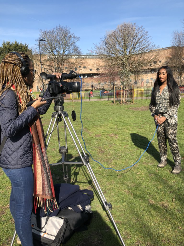SamanthAllan's tweet photo. Final News Day Piece At @cityjournalism 😩😩6 Months Ago We Didn’t Know What A Story Was! Or Where To Find One 😂 Couldn’t Have Asked For A Better Team Today @abigail_opiah @Barbara__George 💕💕 #BBQBan https://t.co/kQ5DezTPIq