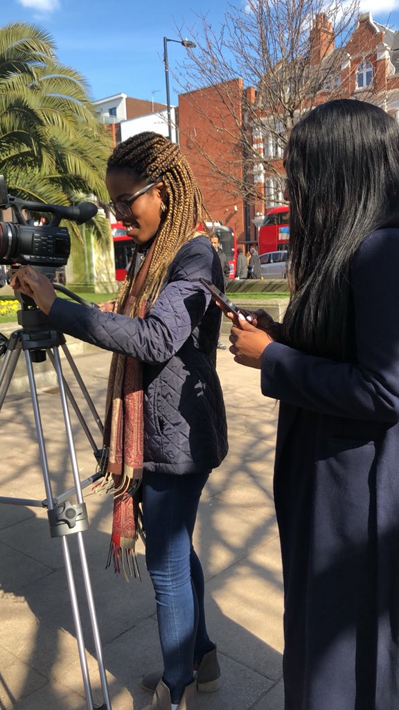 SamanthAllan's tweet photo. Final News Day Piece At @cityjournalism 😩😩6 Months Ago We Didn’t Know What A Story Was! Or Where To Find One 😂 Couldn’t Have Asked For A Better Team Today @abigail_opiah @Barbara__George 💕💕 #BBQBan https://t.co/kQ5DezTPIq