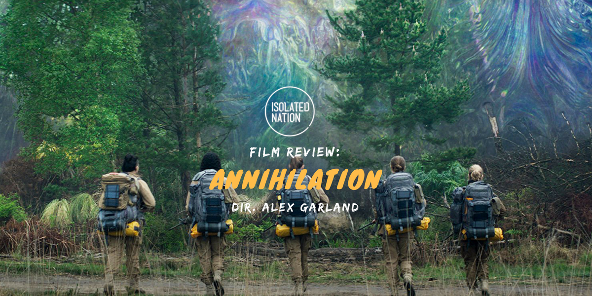 IsolatedNation's tweet photo. "In the end, viewers are left with an ambiguity that invites further discussion and interpretation rather than any revelation as to what was just witnessed."
Our 4-star review of #Annihilation, #AlexGarland's latest @NetflixANZ #scifi mind-bender: https://t.co/0QGqOJCDYf https://t.co/ukURTFlvEI