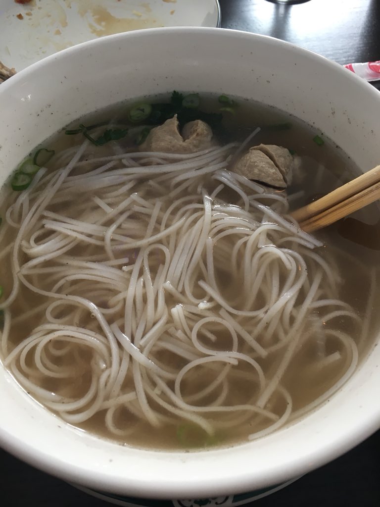starz1nelli's tweet photo. Trying out Pho for the first time!! 😋 https://t.co/vsFzDHpHba