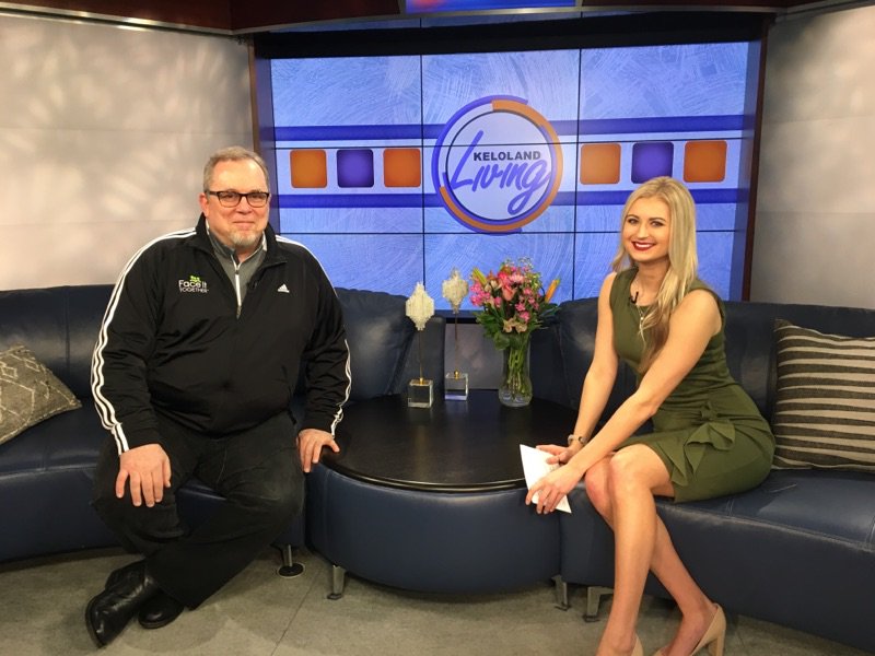 FaceIt2getherSF's tweet photo. Check out @KELOLANDLiving at 2 pm today to see our own Joe Tlustos in action, sharing info about how we help people impacted by addiction. https://t.co/UYavvVOIhi