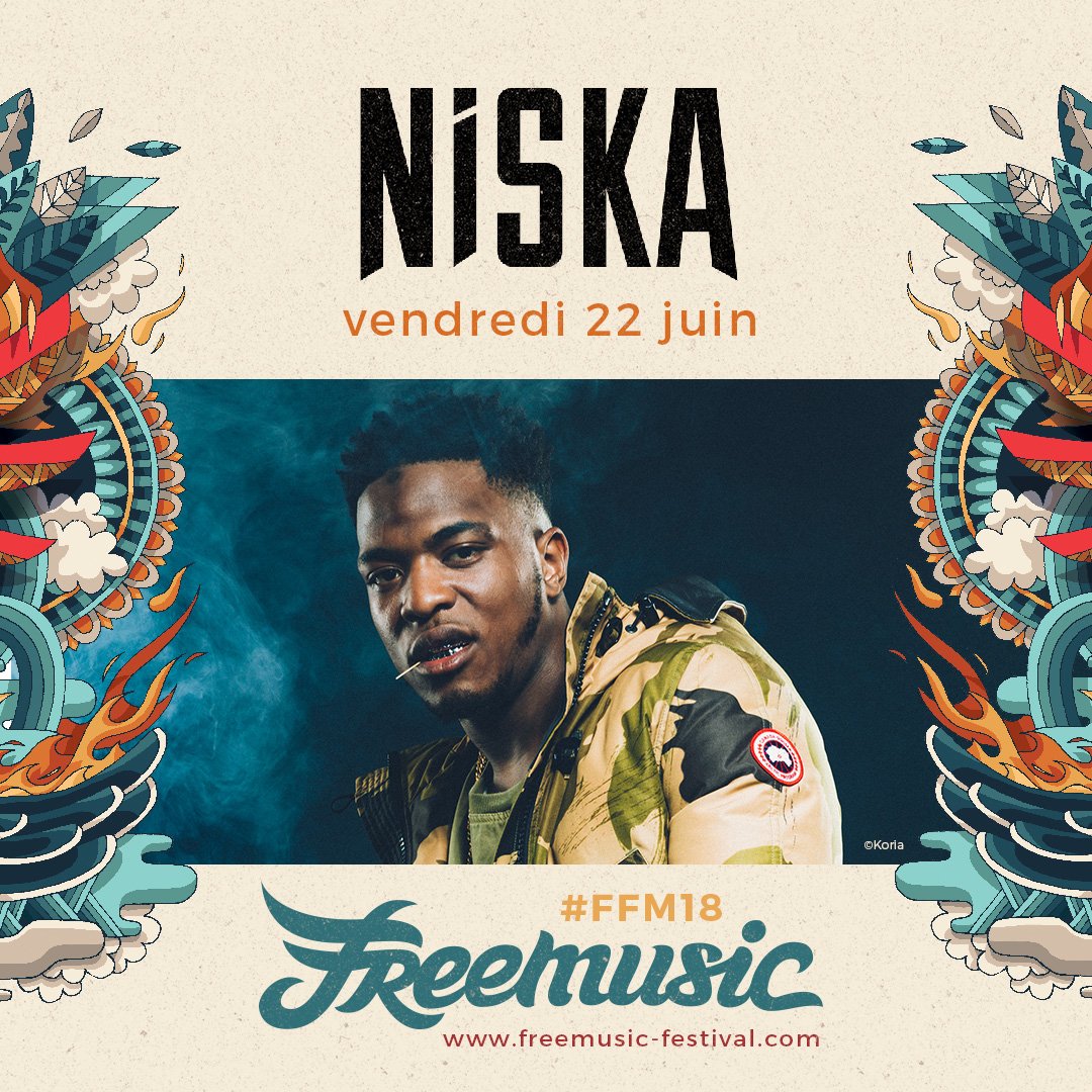 festfreemusic's tweet photo. POULOULOU ! @Niska_Officiel, le phénomène du rap français, certifié triple platine avec son album "Commando", frappera fort le vendredi 22 juin au Freemusic ! >> Réserves vite ton billet : https://t.co/5hKQ1VCMuG
#FFM18 #CommandoTour #Niska #Rap https://t.co/PPvE4kIYpH