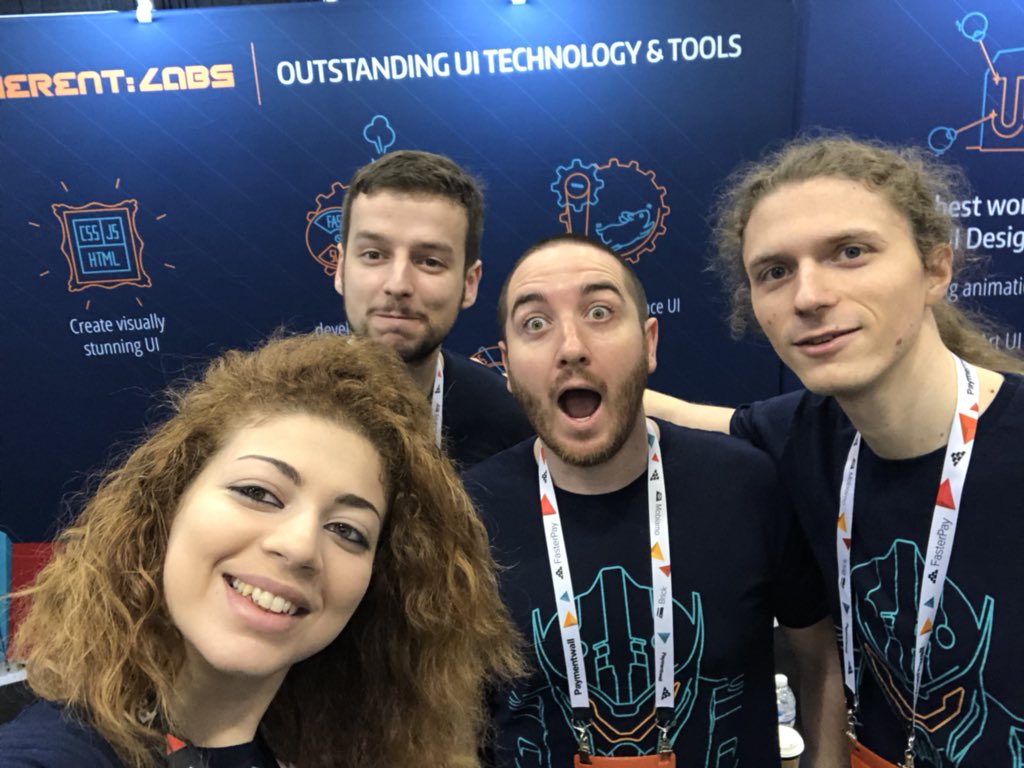 CoherentLabs's tweet photo. 3...2...1...Let’ go! The #GDC18 expo is now open. Our team is waiting for you at booth 1923. Come say 👋 #gdc #expo #start #uidesign https://t.co/DhQstCivsw