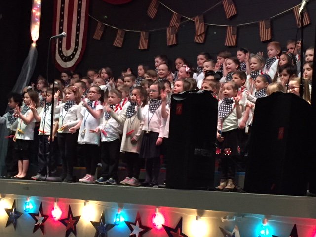 BRS_Principal's tweet photo. Barnsdale Owls sing their hearts out after preparing for their spring concert for a couple of months. They gave a terrific perfomance with their kazoos and voices after learning about beats, rhythm, and tunes. https://t.co/Pub6zZmKgI