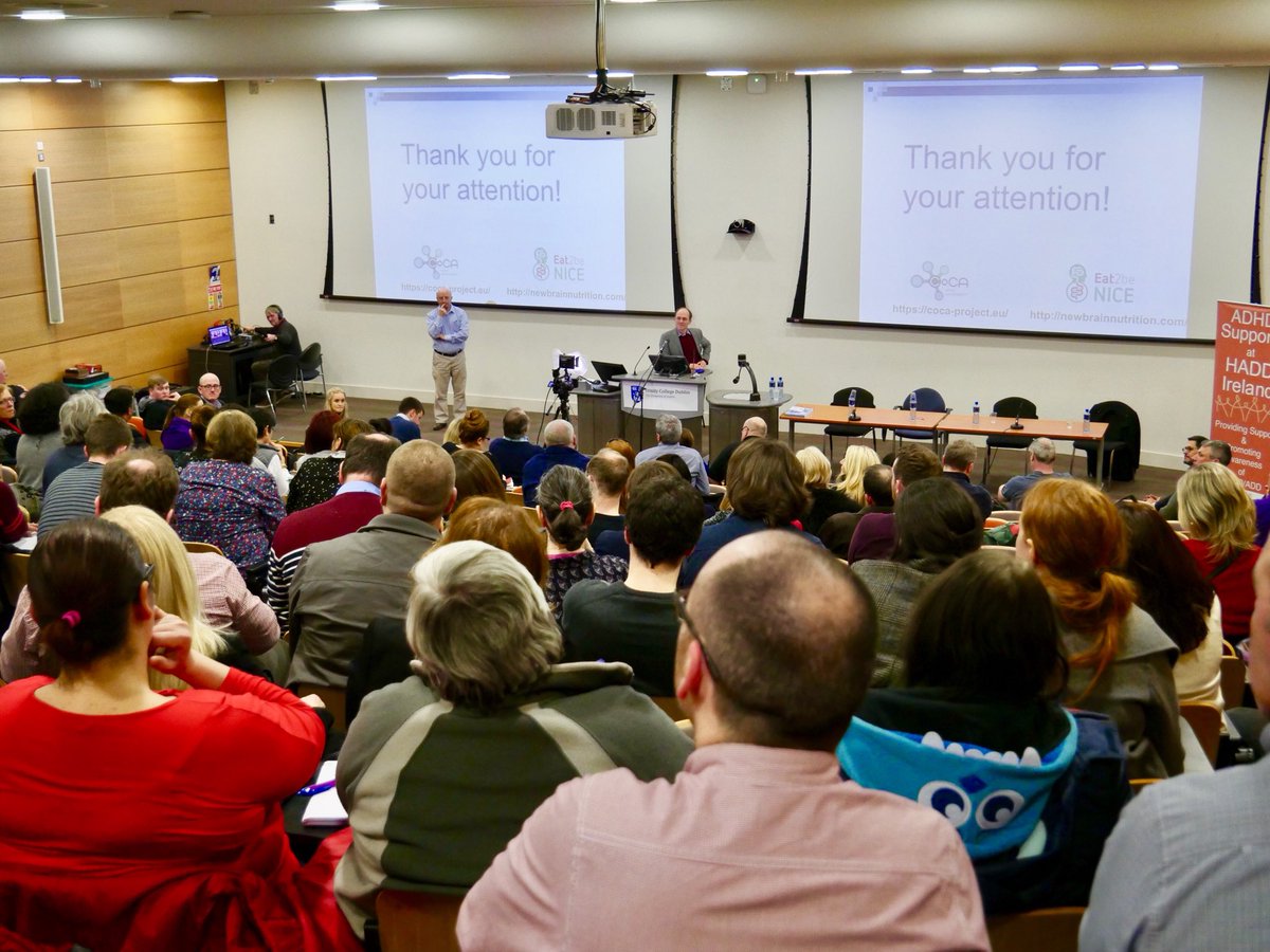 concentris_EU's tweet photo. Oliver Grimm from the University Hospital Frankfurt talking about ADHD and comorbidities during an information event organizer together with @haddireland and @trinitycollege! #CoCA #E2BN #MiND #H2020 #ADHD #adultADHD #mindthegap https://t.co/n2lRQEI4Qm