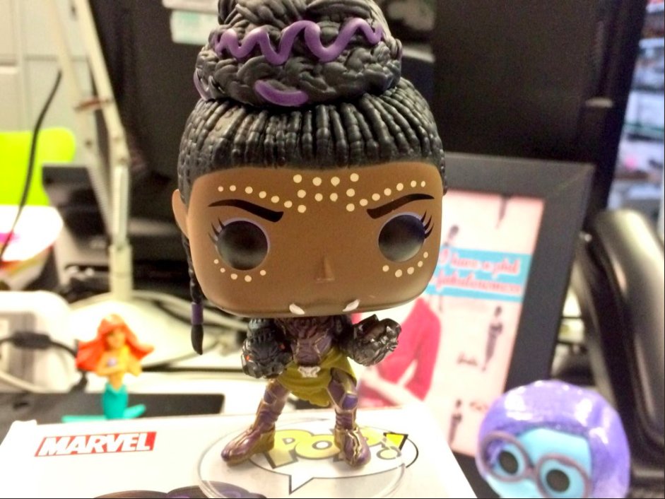 AmyCChambers's tweet photo. New #FemmesDeSTEM! How amazing is #Shuri!! Perfect inspiration for the article I’m writing on #WomenInSTEM in #BlackPanther and #Annihilation https://t.co/qNlWCDTyOl
