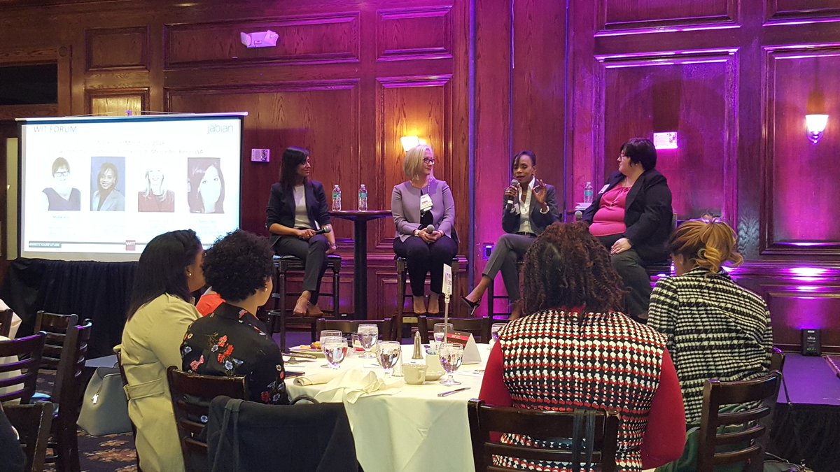 jacallen2's tweet photo. #writeyourfuture Excellent panel discussion at Women in Technology event from automotive leaders @ Mercedes-Benz USA https://t.co/NrV0OPoHpq