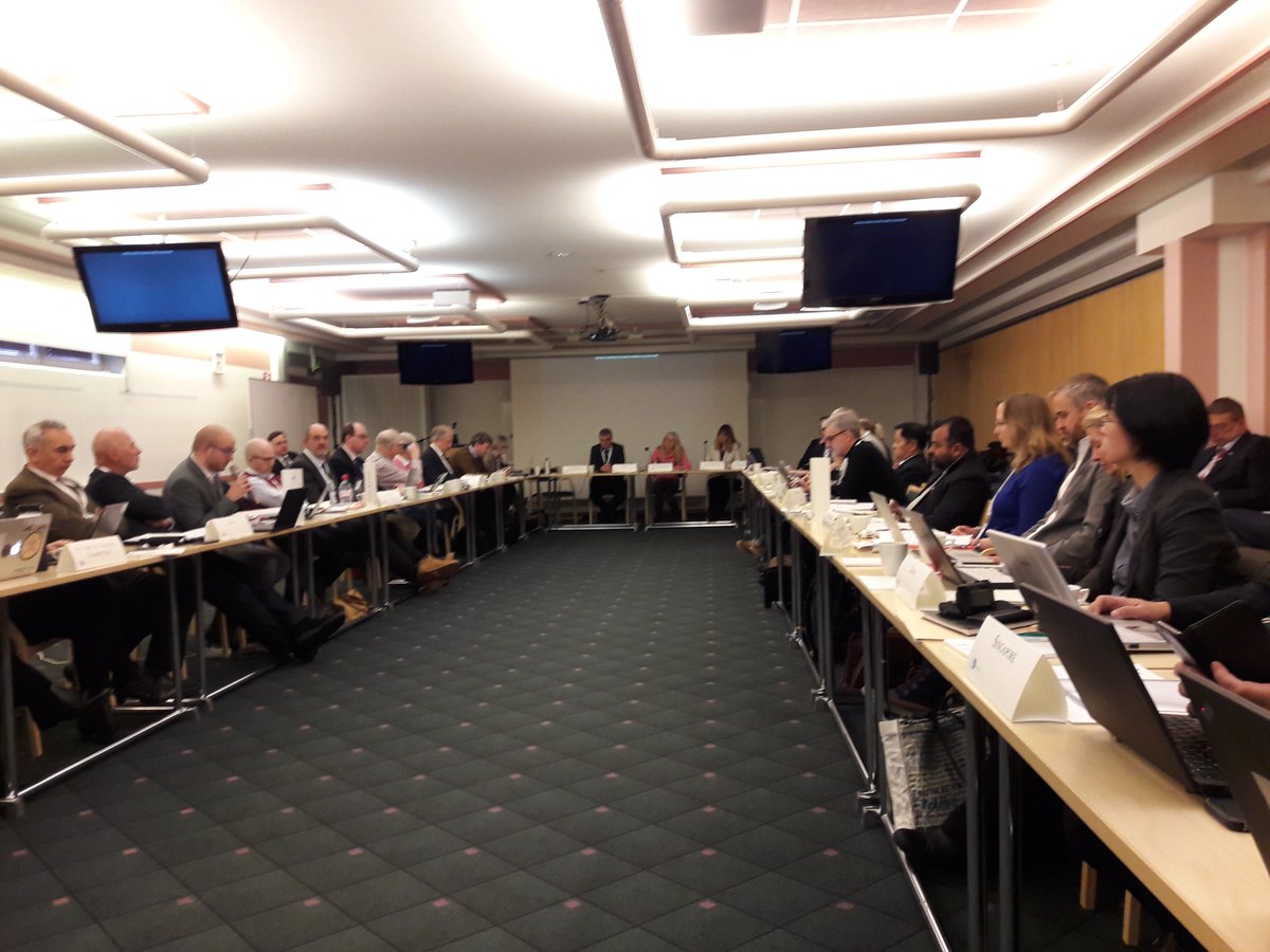 lotta_manninen's tweet photo. Full house at the #ArcticCouncil observer meeting #Arcticsuperweek @ArcticCouncil https://t.co/nJBddxCaeS