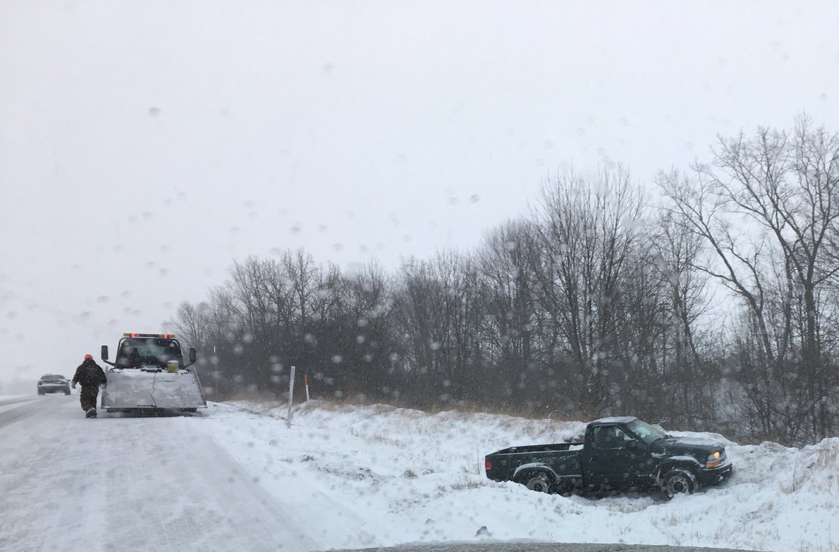 US 40 just east of Knightstown is a solid sheet of ice east and west bound. Please avoid the area if at all possible.