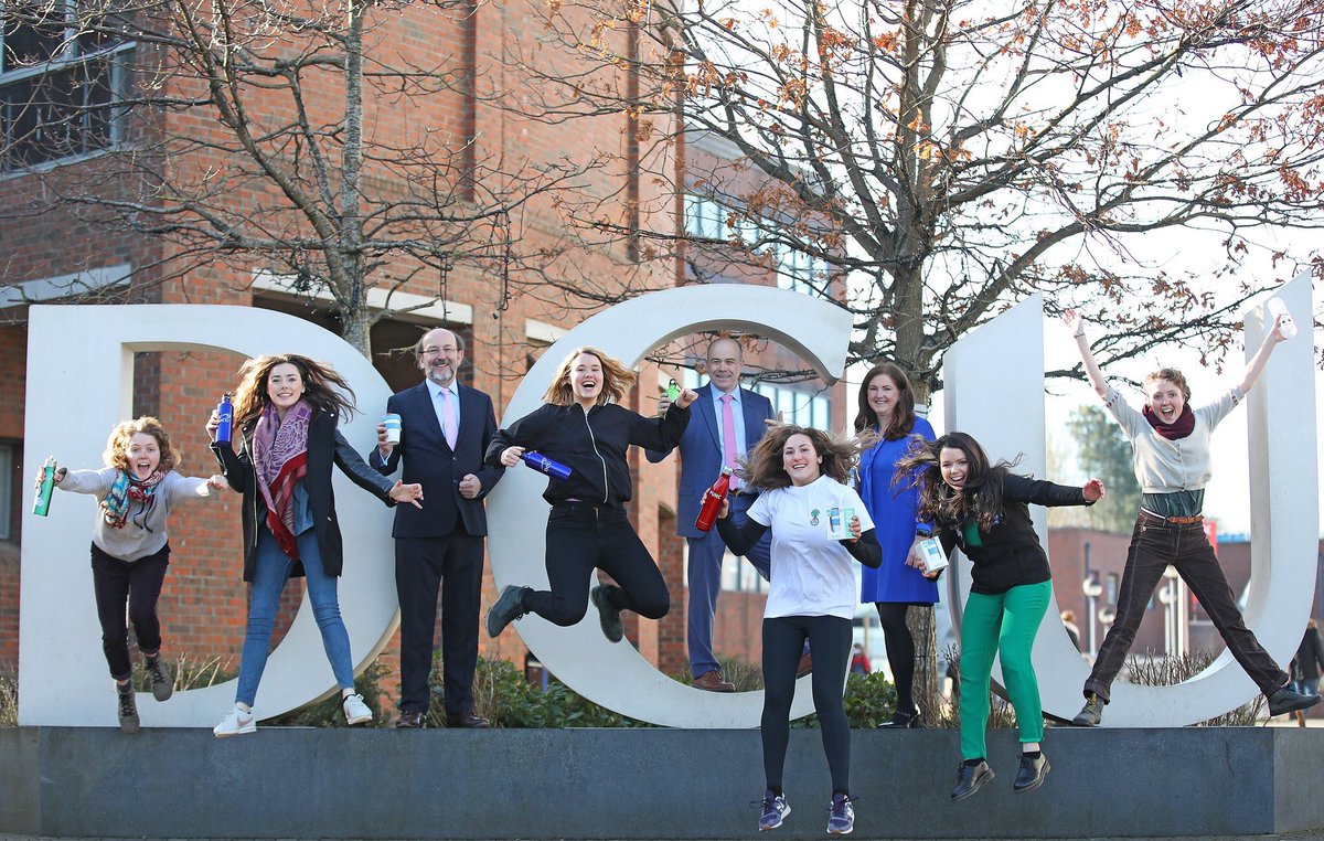 muirtheimhne's tweet photo. Delighted to announce that @DublinCityUni is becoming Ireland’s first #plasticfree university! Thank to all students & staff who came together to make this important development happen: @SustainableDCU @fahys @dcusu @unidub09 #DCUgoesGreen #GreenDCU https://t.co/6AhPNYDiYp