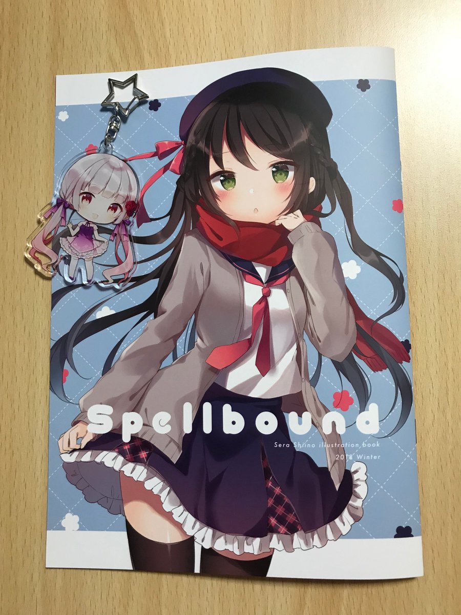 alphablue_kure4's tweet photo. #COMITIA123 椎野せら さん（@nitaleg_）
戦利品:Spellbound、アクリルキーホルダー
イラスト本。せらさんの透明感ある色使いが、女の子たちの可愛さを最大限まで引き出しています✨
メイリちゃんとるりなちゃんが個人的にお気に入り。チャイナ服とパーカーっ娘最高にかわいい！癒やされます☺️ https://t.co/tLZZ0zDcM9