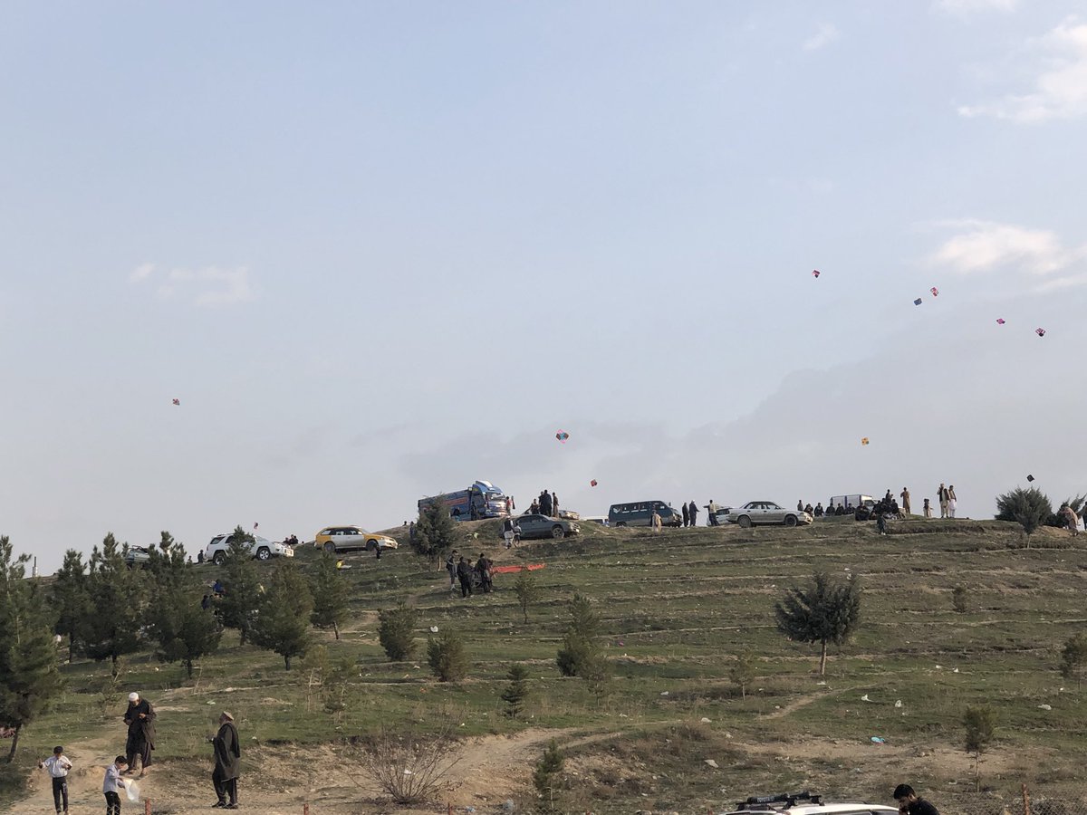 Haqmal's tweet photo. Love, happiness and joy for #Afghans in the firstday of new year, #Nawroz1397, #Kbul Qargha. https://t.co/jdA0SVNSY5