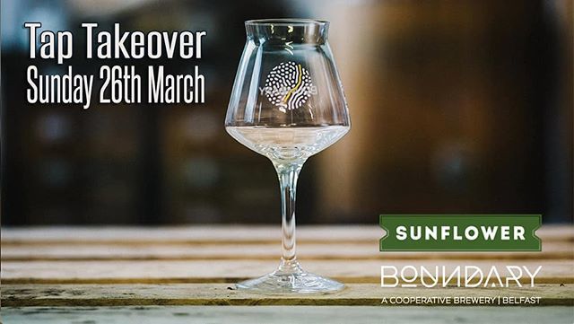 Sunflower_Pub's tweet photo. This Sunday! 
As part of the #Belfeast food and drink festival, we welcome our very good friends @boundarybrewing to come down and take over our beer taps for the day. 
Come on down and try their extensive range and styles of beer. We can't wait! https://t.co/ibhVyp7FnD https://t.co/2Ps9AdXbcI