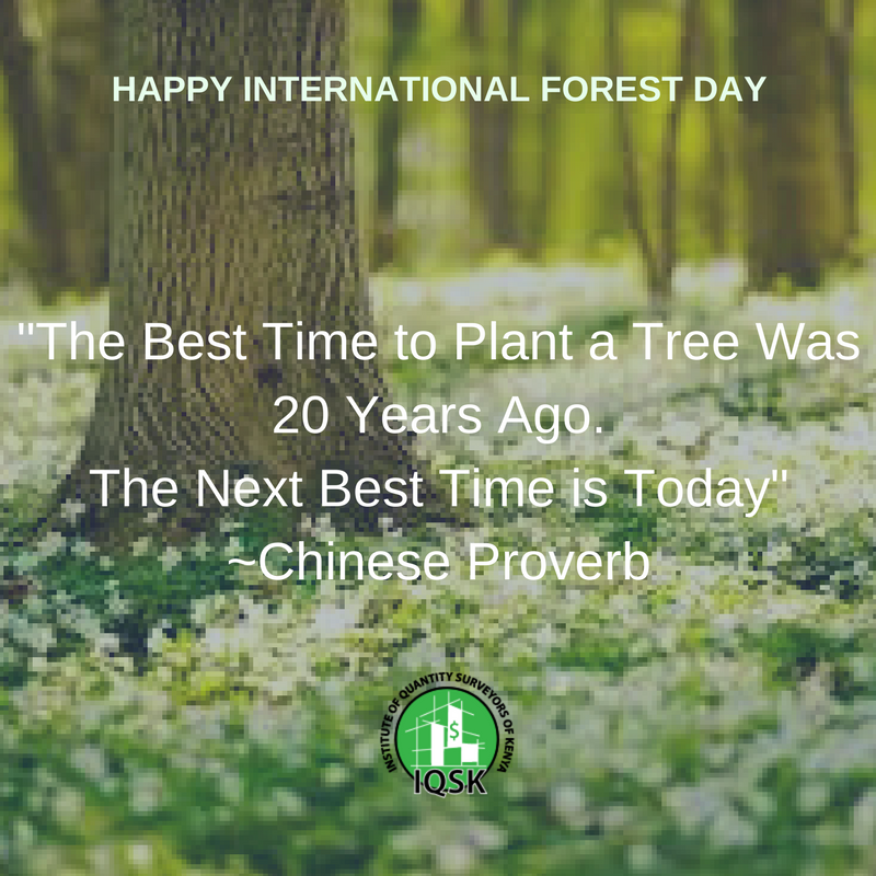 Happy International Forest Day!

How many trees have you planted this year?

How about you aspire to plant your age before year end?

#PlantYourAge #ForestsKEnya #PlantOrPerish

#ASKIQSK #ProudQS
