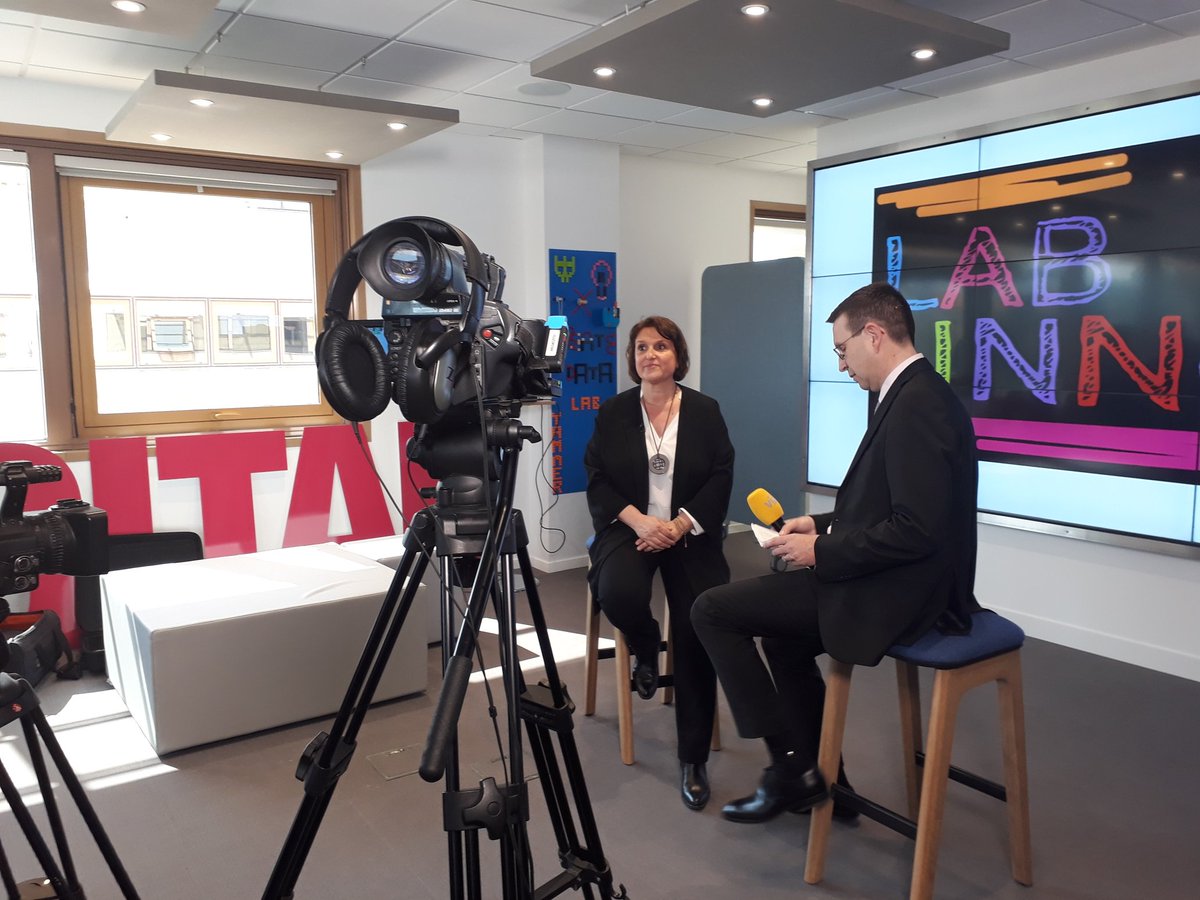 JoddieAndrieu's tweet photo. Interview en direct de @baldo0609 #innovation #labInno #Inauguration #DigitalWeek https://t.co/UmphZmGMYR