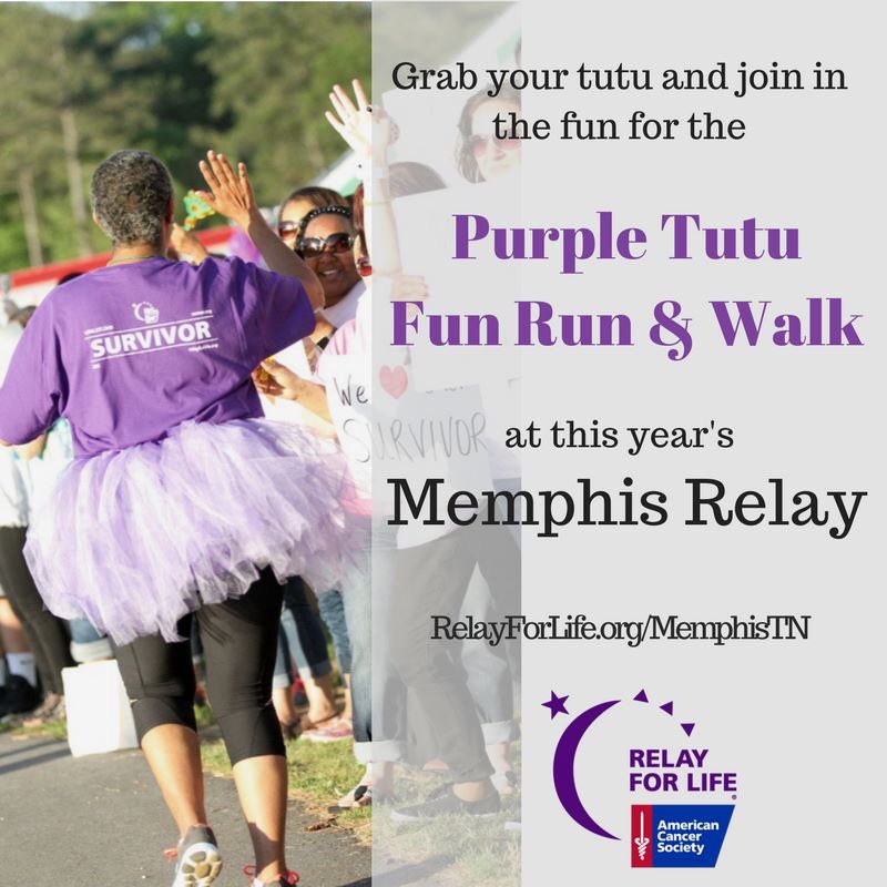 RFLofMemphis's tweet photo. Who's ready to strut their purple tutu?! This year's Relay will include our NEW Purple Tutu Fun Run/Walk! This will take place at approximately 2:45 pm after the Opening Ceremony. Open to everyone to participate! 💜
#ChooseRelay901 #PurpleTutuFunRunWalk #LightsCameraRELAY #Share https://t.co/4oQ0f8zZvv