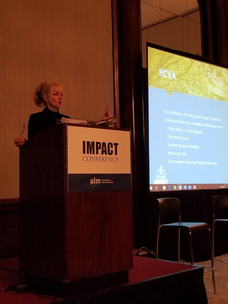ALMnetwork's tweet photo. Closing general session with Melanie Miller discussing value analysis is happening now! #ALMIMPACT https://t.co/TNNRxePBa3