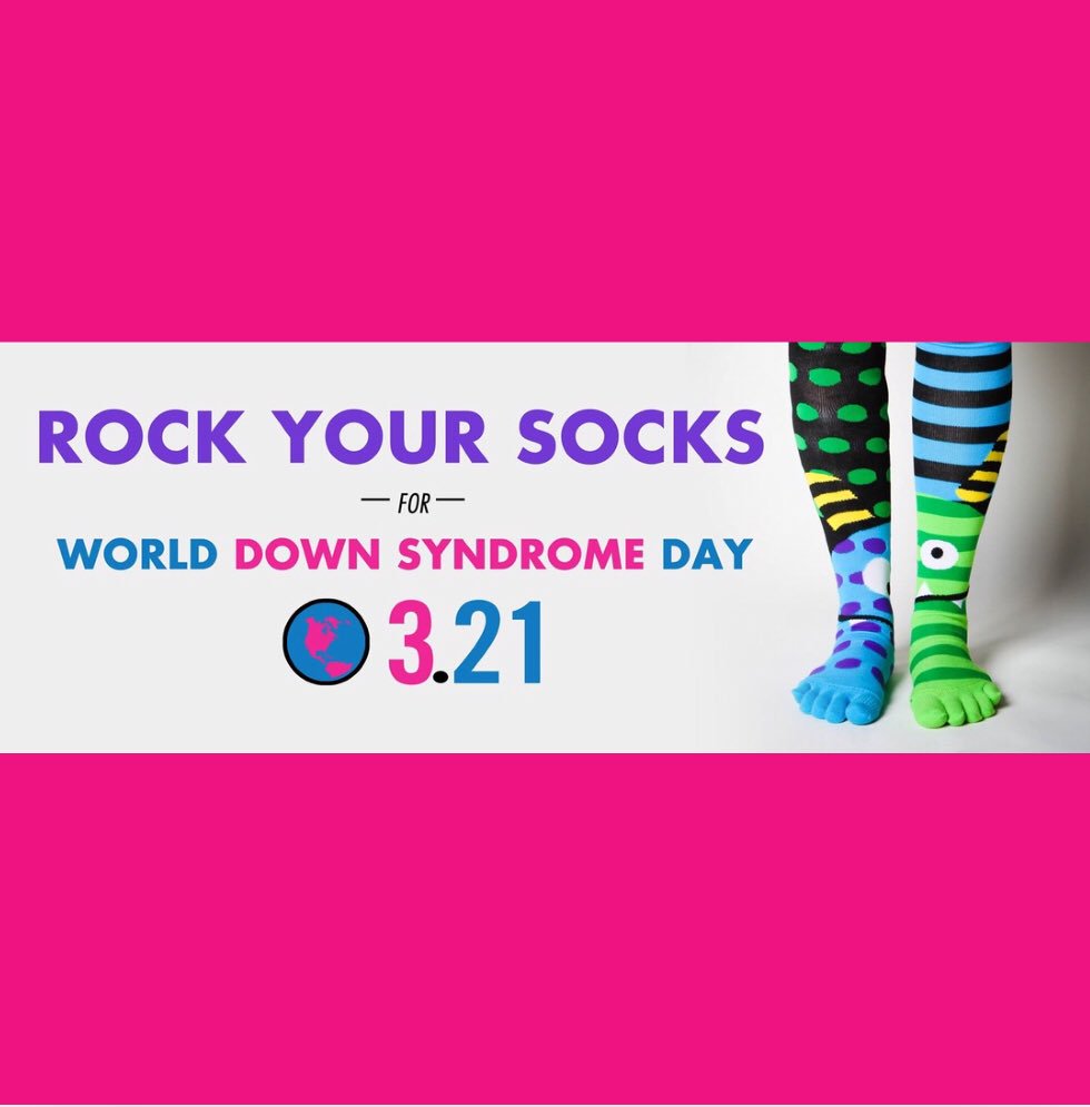 Let's get people talking about #WDSD18! How? By wearing crazy socks! #LotsOfSocks