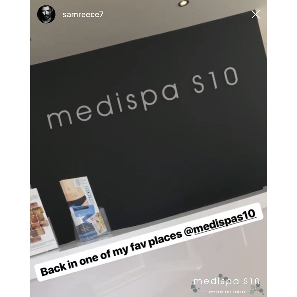 medispas10's tweet photo. Sam Reece... back again! It might be one of your favourite places to be, but you're certainly one of our favourite clients!!
Great to have you in again @SamReece7 @SamReece :)
#samreece #faveclient #seeyousoon https://t.co/zvRQXAgna9