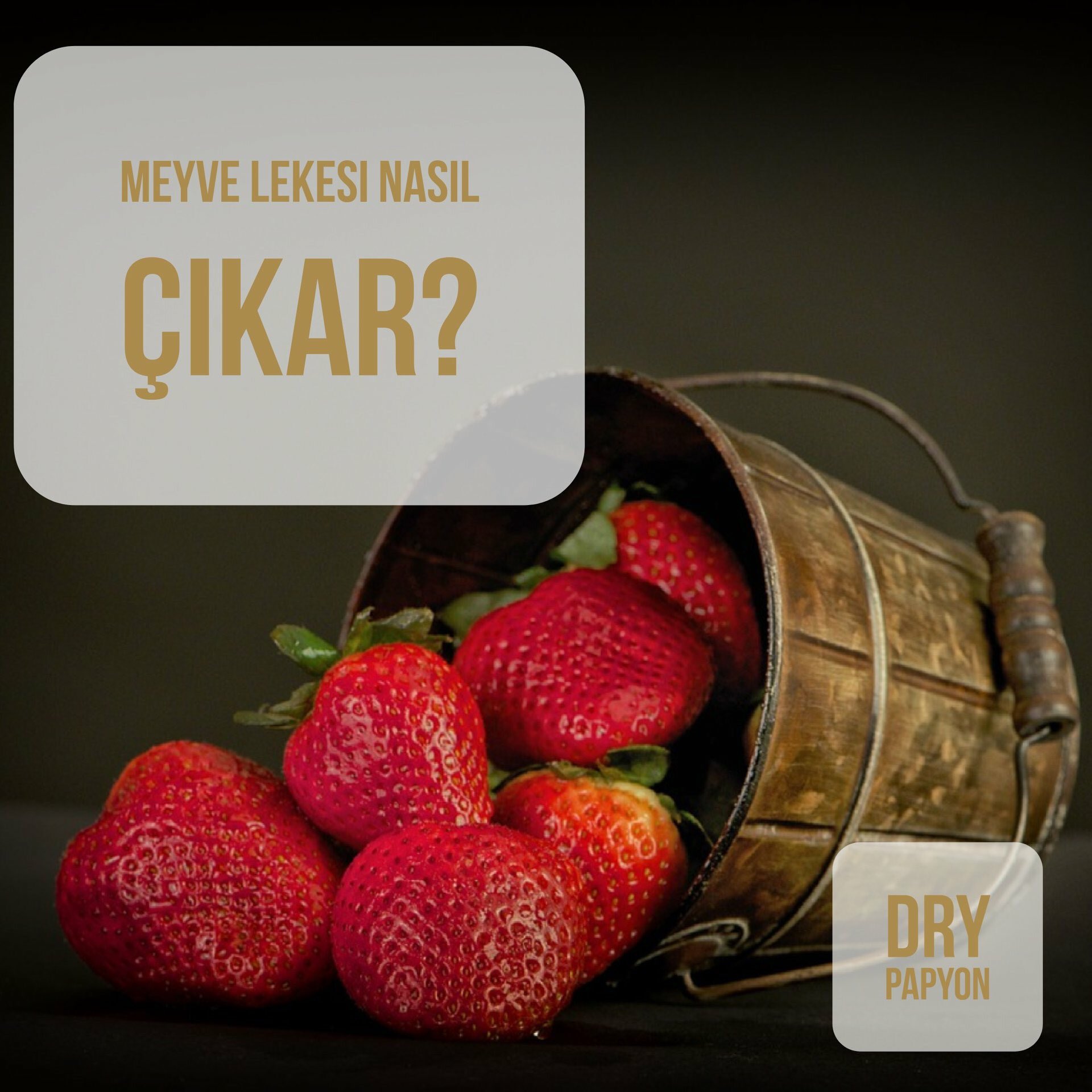 Meyve lekesi nasıl çıkar Meyve lekesi nasıl çıkar